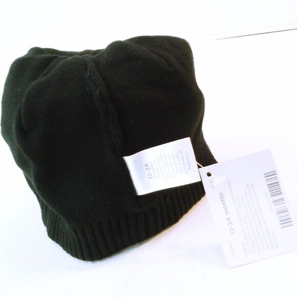 NWT 2016 Gymboree Knit Beanie Cap Unisex Boy 12-24mos Firetruck PomPom Cotton - Picture 10 of 13